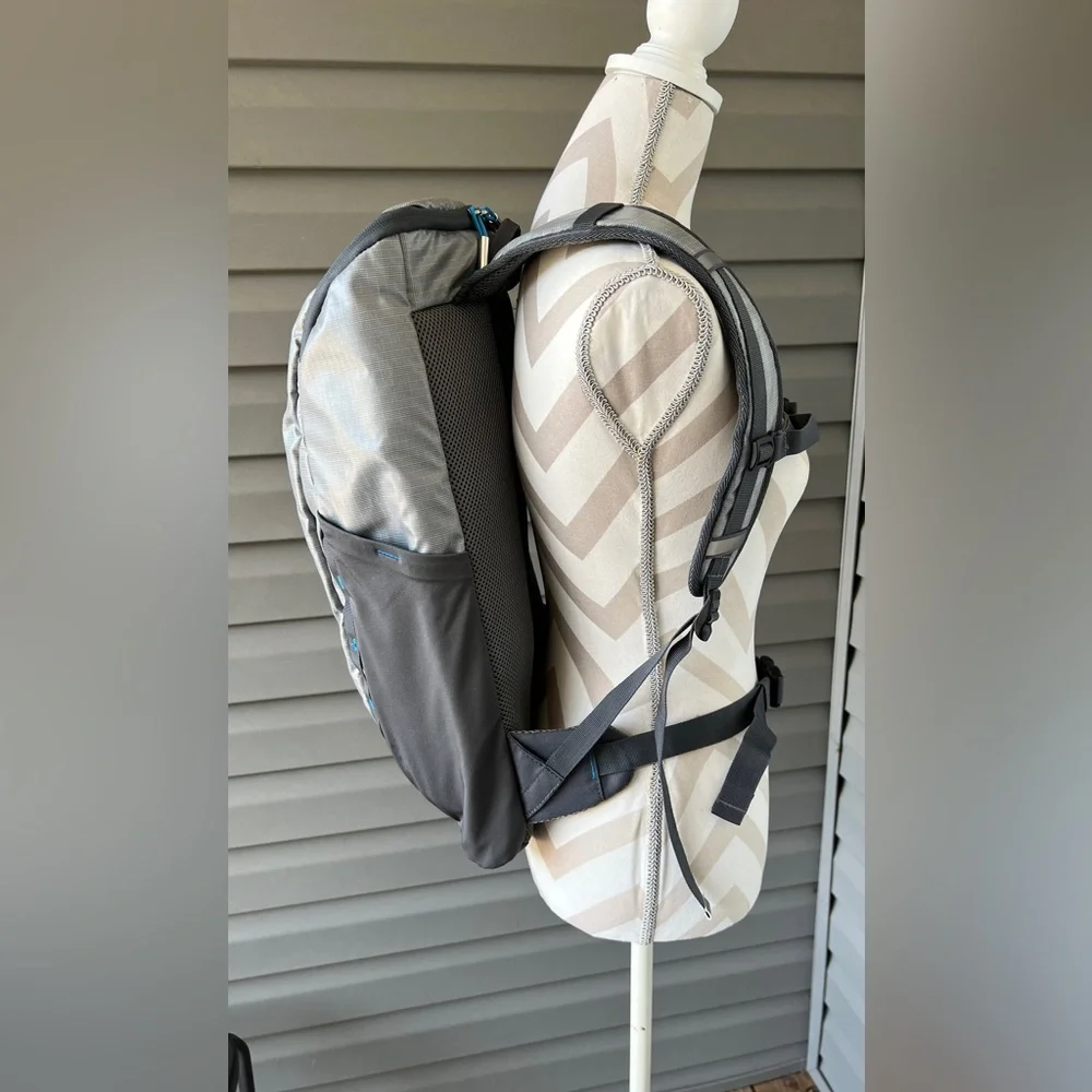 Timber Ridge Xplorer 25L Hiking Pack Reflective Accents & Waist Strap Gray